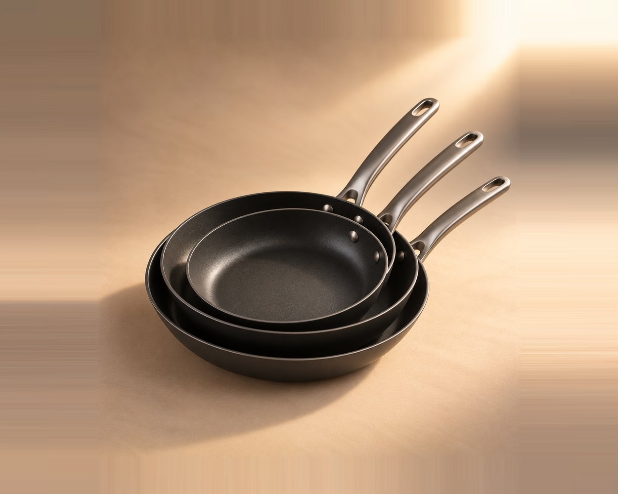 Pfannen-Set, 3-teilig