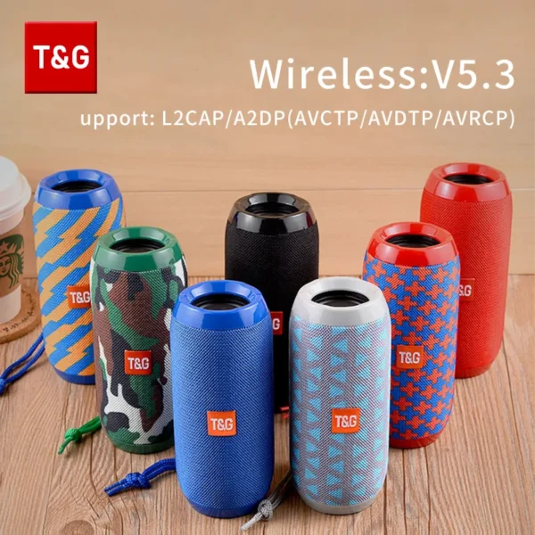 Bluetooth Lautsprecher Tragbare – Bild 6